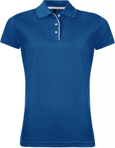 Рубашка поло женская Performer Women 180 ярко-синяя, размер S 1