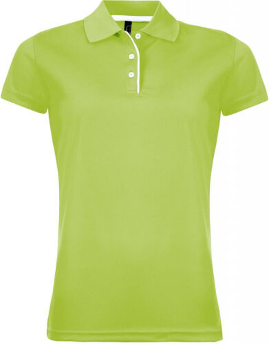 Рубашка поло женская Performer Women 180 зеленое яблоко, размер  1