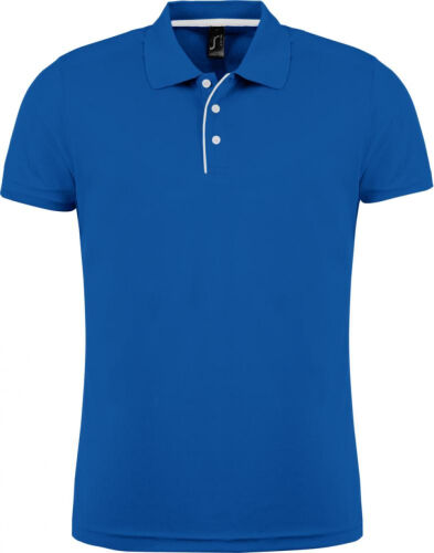 Рубашка поло мужская Performer Men 180 ярко-синяя, размер M 1