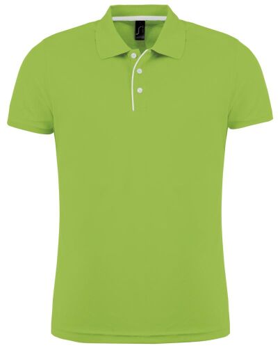 Рубашка поло мужская Performer Men 180 зеленое яблоко, размер S 1