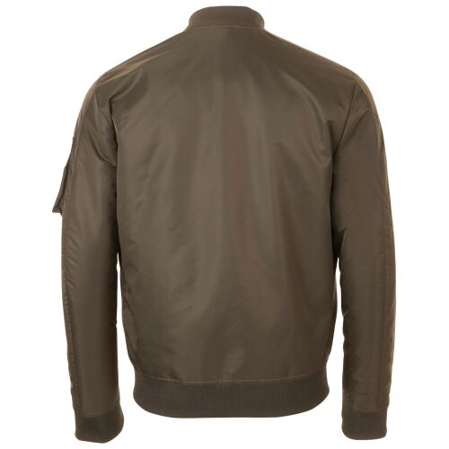 Куртка бомбер унисекс Rebel коричневая, размер S 2