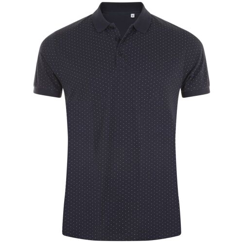 Рубашка поло мужская Brandy Men, темно-синяя с белым, размер XL 1