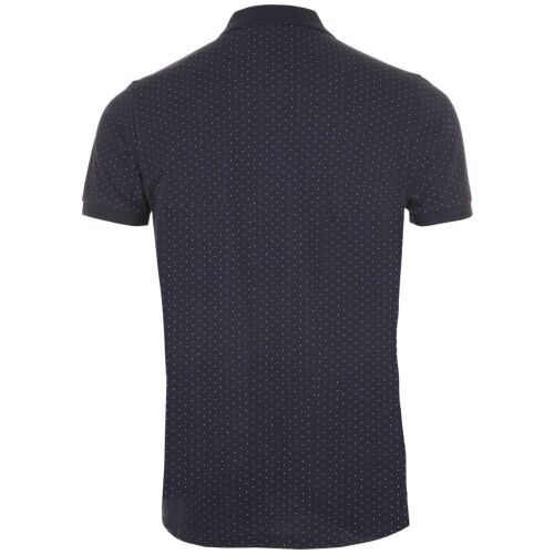 Рубашка поло мужская Brandy Men, темно-синяя с белым, размер XL 2