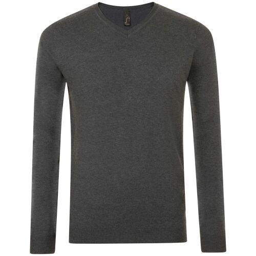 Пуловер мужской Glory Men черный меланж, размер XL 1