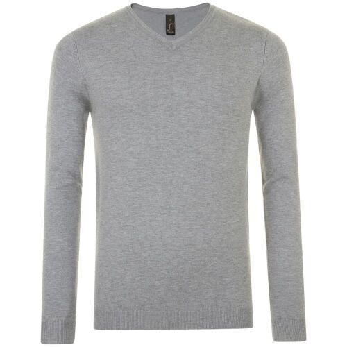 Пуловер мужской Glory Men серый меланж, размер XL 1