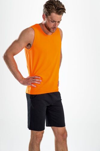 Майка мужская Sporty TT Men оранжевый неон, размер XL 4