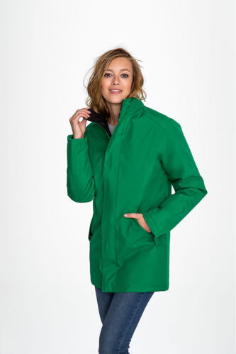 Куртка на стеганой подкладке Robyn, темно-зеленая, размер S 4