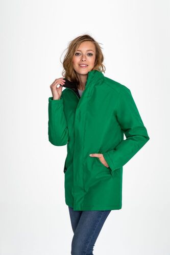 Куртка на стеганой подкладке Robyn серая, размер 4XL 4