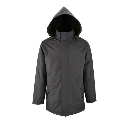 Куртка на стеганой подкладке Robyn темно-серая, размер 3XL 1