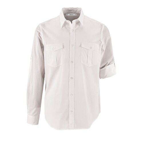 Рубашка мужская Burma Men белая, размер 3XL 1