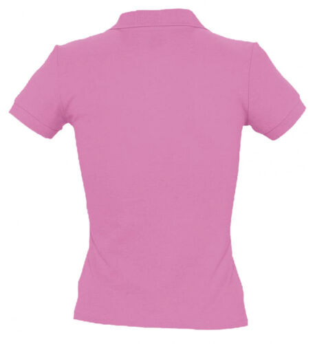 Рубашка поло женская People 210 "розовая орхидея", размер L 2