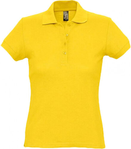 Рубашка поло женская Passion 170 желтая, размер XXL 1