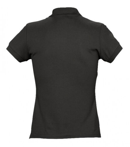 Рубашка поло женская Passion 170 черная, размер XL 2
