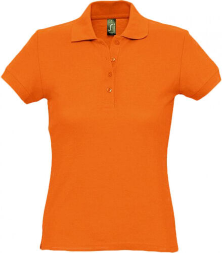 Рубашка поло женская Passion 170 оранжевая, размер XXL 1