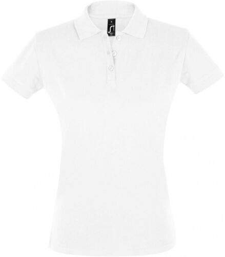 Рубашка поло женская Perfect Women 180 белая, размер XXL 1