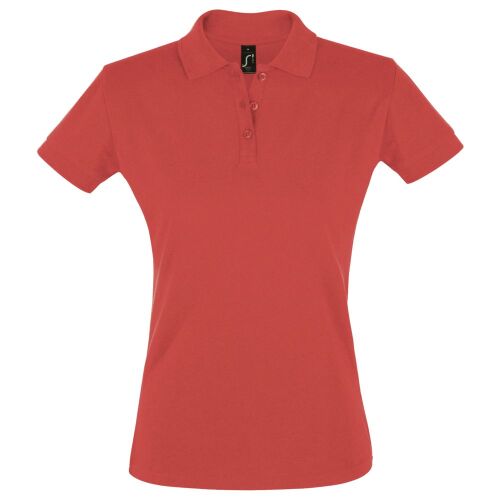 Рубашка поло женская Perfect Women 180, красная (гибискус), разм 1