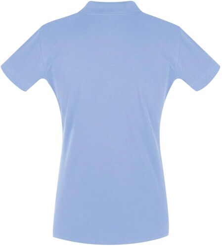 Рубашка поло женская Perfect Women 180 голубая, размер XXL 2