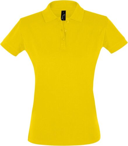Рубашка поло женская Perfect Women 180 желтая, размер XXL 1