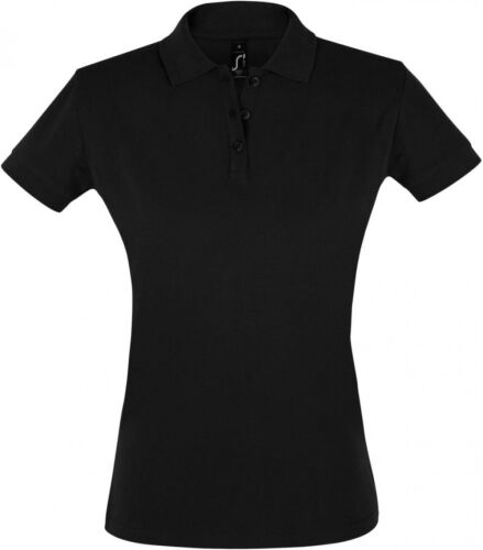 Рубашка поло женская Perfect Women 180 черная, размер XL 1