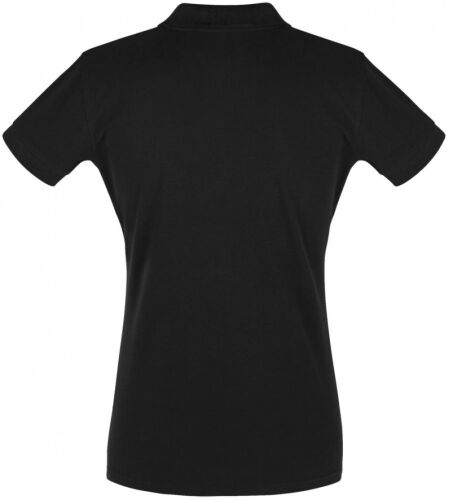 Рубашка поло женская Perfect Women 180 черная, размер L 2