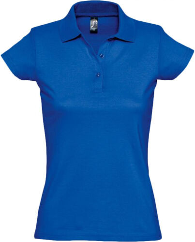 Рубашка поло женская Prescott women 170 ярко-синяя, размер S 1