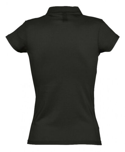 Рубашка поло женская Prescott women 170 черная, размер L 2