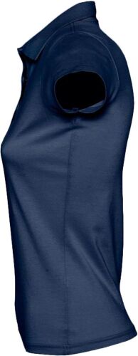 Рубашка поло женская Prescott women 170 темно-синяя, размер S 3