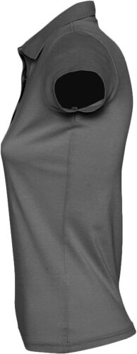 Рубашка поло женская Prescott women 170 темно-серая, размер L 3