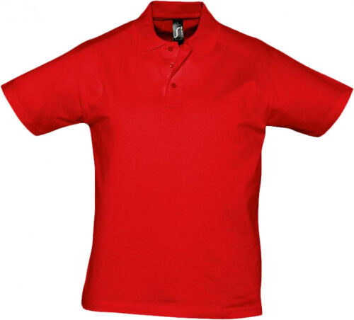 Рубашка поло мужская Prescott men 170 красная, размер M 1