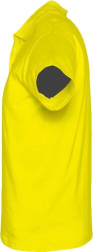 Рубашка поло мужская Prescott men 170 желтая (лимонная), размер  3