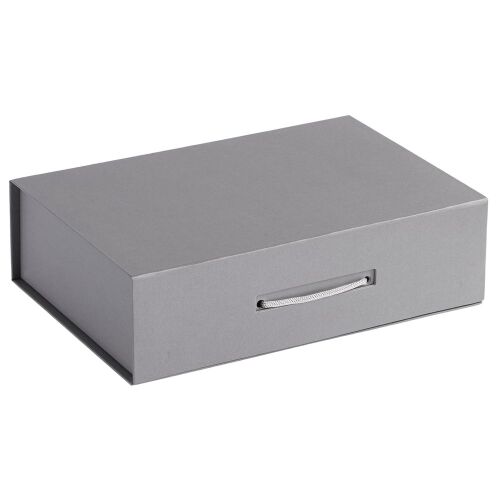 Коробка Case, подарочная, серебристая 1