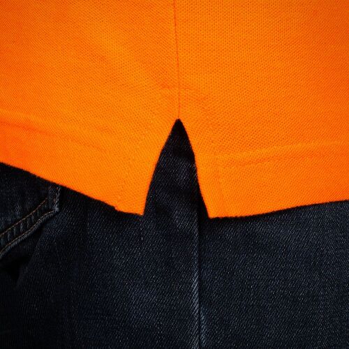 Рубашка поло Virma Stripes, оранжевая, размер S 4
