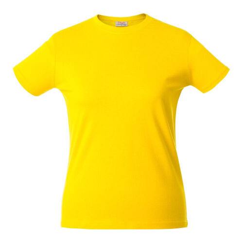 Футболка женская Heavy Lady желтая, размер XS 1