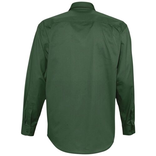 Рубашка мужская с длинным рукавом Bel Air темно-зеленая, размер  2