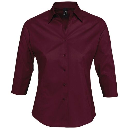 Рубашка женская с рукавом 3/4 Effect 140 бордовая, размер L 1