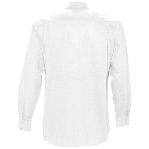 Рубашка мужская с длинным рукавом Boston белая, размер M 2