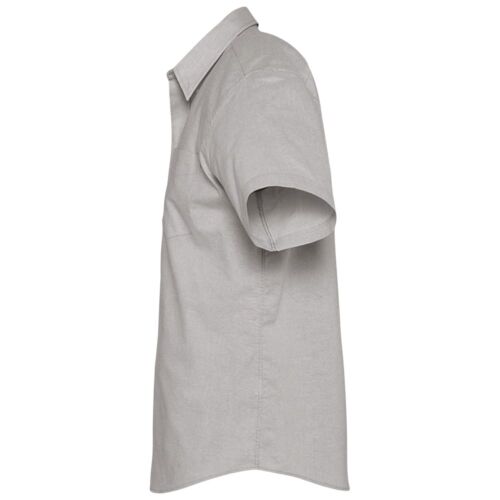 Рубашка мужская с коротким рукавом Brisbane серая, размер Xxxl 3