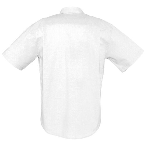 Рубашка мужская с коротким рукавом Brisbane белая, размер S 2