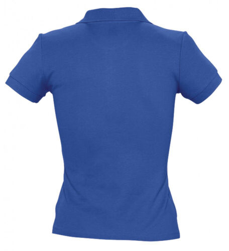 Рубашка поло женская People 210 ярко-синяя, размер XXL 2