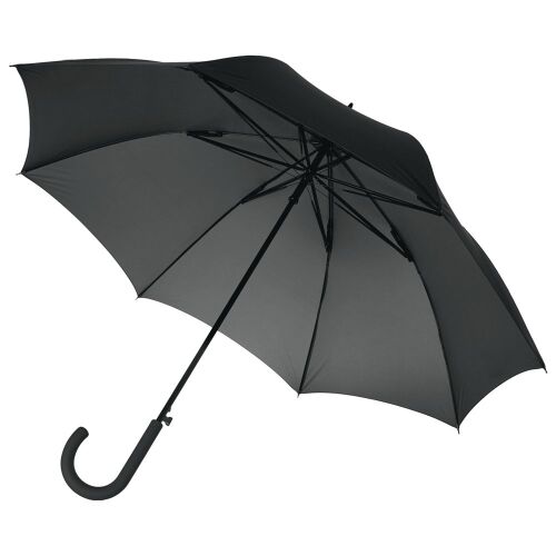 Зонт-трость Wind, черный 1