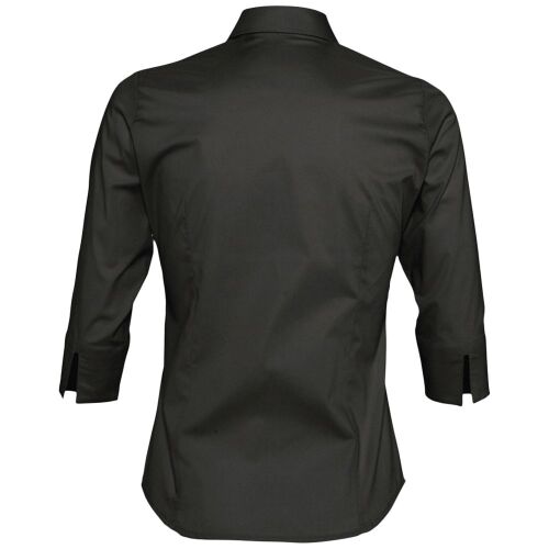 Рубашка женская с рукавом 3/4 Effect 140 черная, размер XXL 2