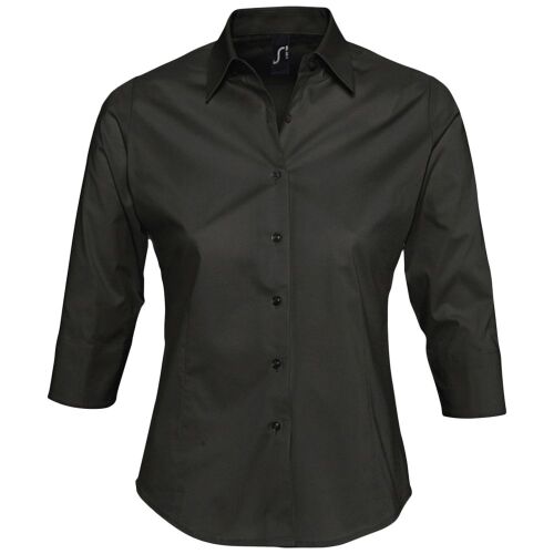 Рубашка женская с рукавом 3/4 Effect 140 черная, размер S 1