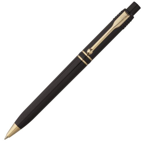 Ручка шариковая Raja Gold, черная 3