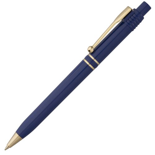 Ручка шариковая Raja Gold, синяя 1