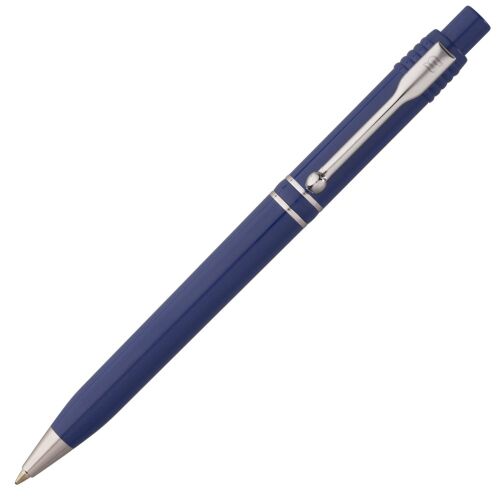 Ручка шариковая Raja Chrome, синяя 3