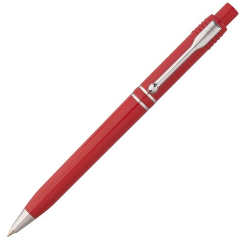 Ручка шариковая Raja Chrome, красная 3