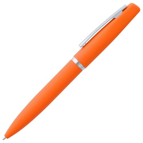 Ручка шариковая Bolt Soft Touch, оранжевая 2
