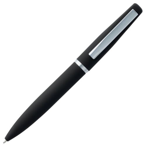 Ручка шариковая Bolt Soft Touch, черная 3