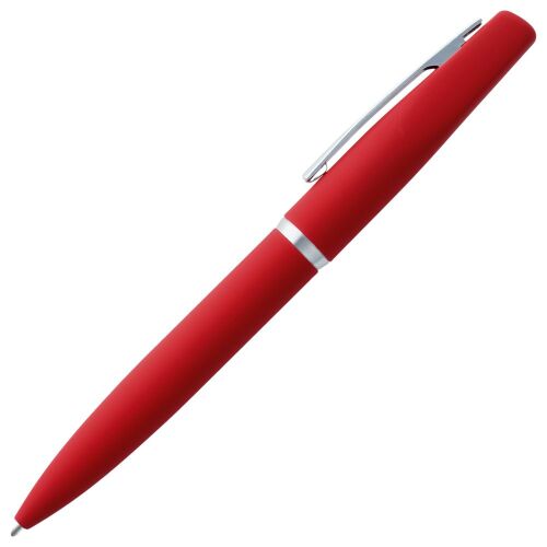 Ручка шариковая Bolt Soft Touch, красная 2