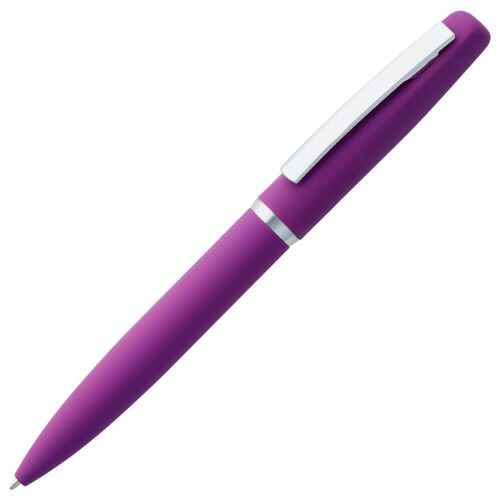 Ручка шариковая Bolt Soft Touch, фиолетовая 1